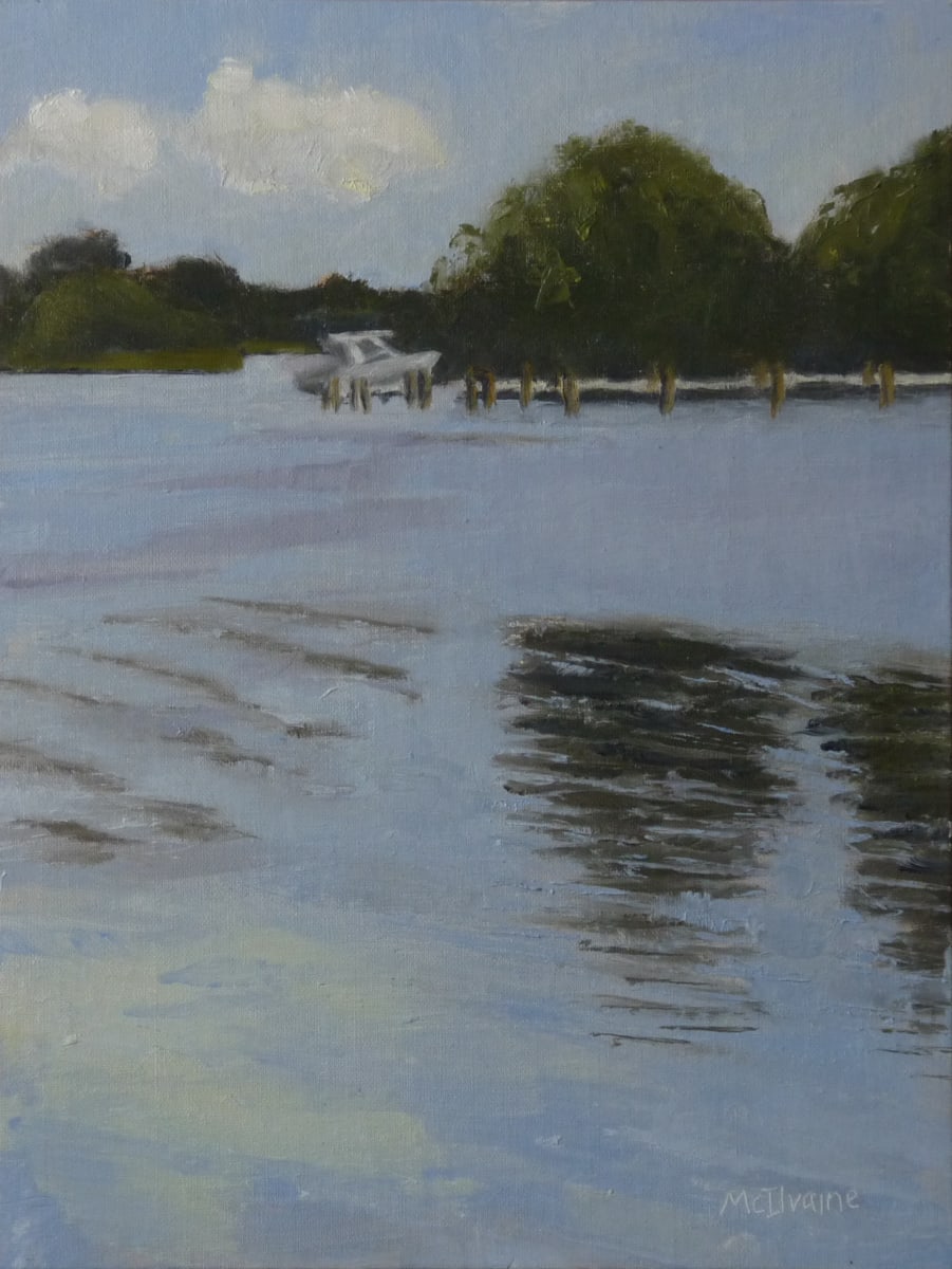 Blue Bay by Joanne McIlvaine  Image: Painted in Easton MD