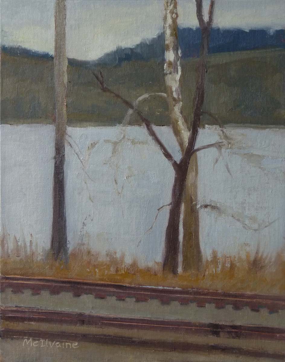 Entwined by Joanne McIlvaine  Image: Painted at Haldemann Mansion