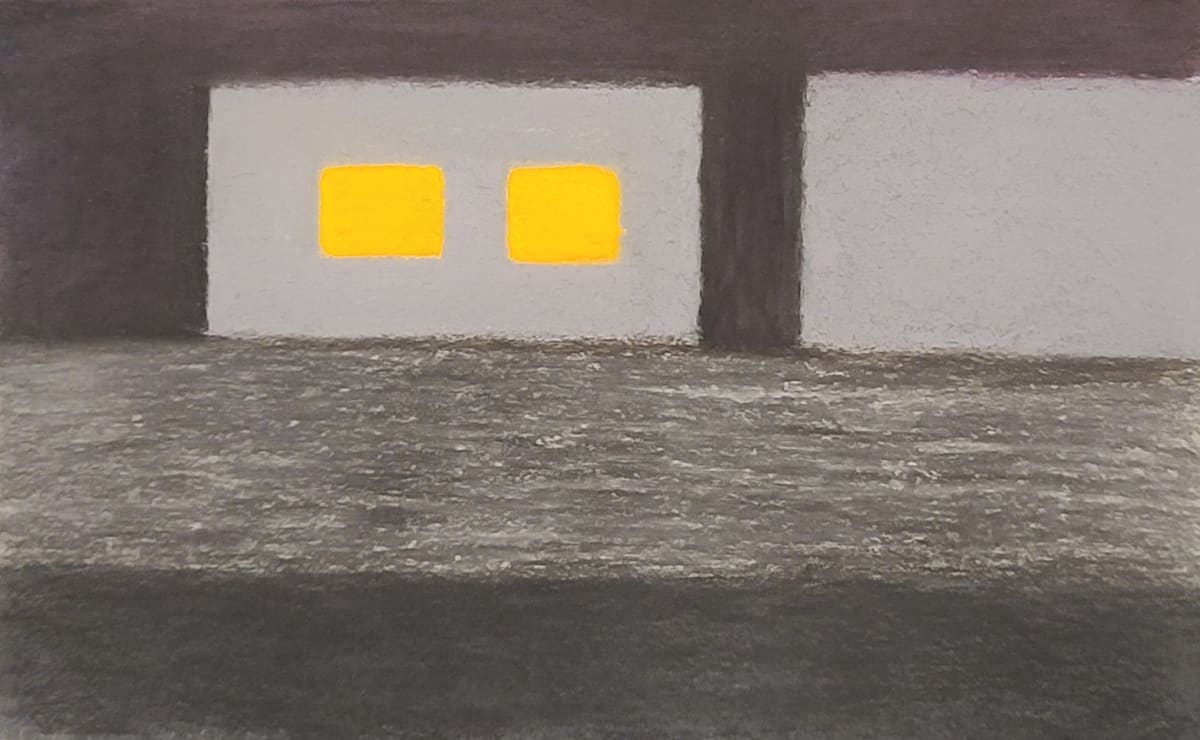 Apartments at Night by Ellen Hamilton O'Donnell 