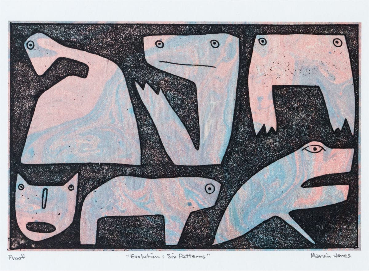 Evolution: Six Patterns by Marvin Jones, Image 1.