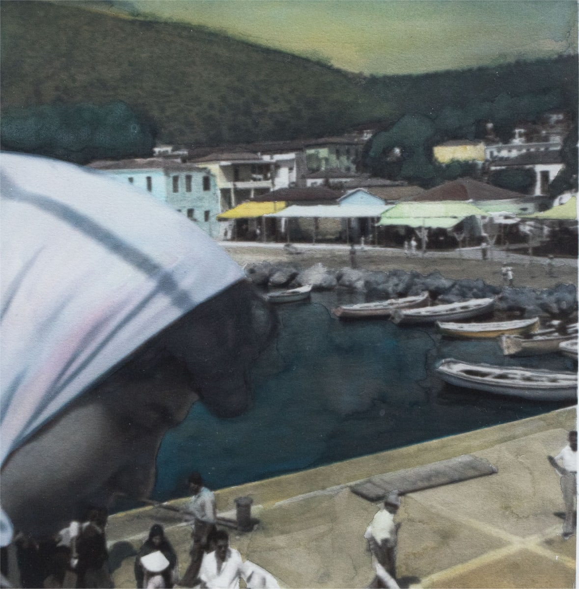 Island, Ydra, July 1958 by Bellamy Printz, Image 1.