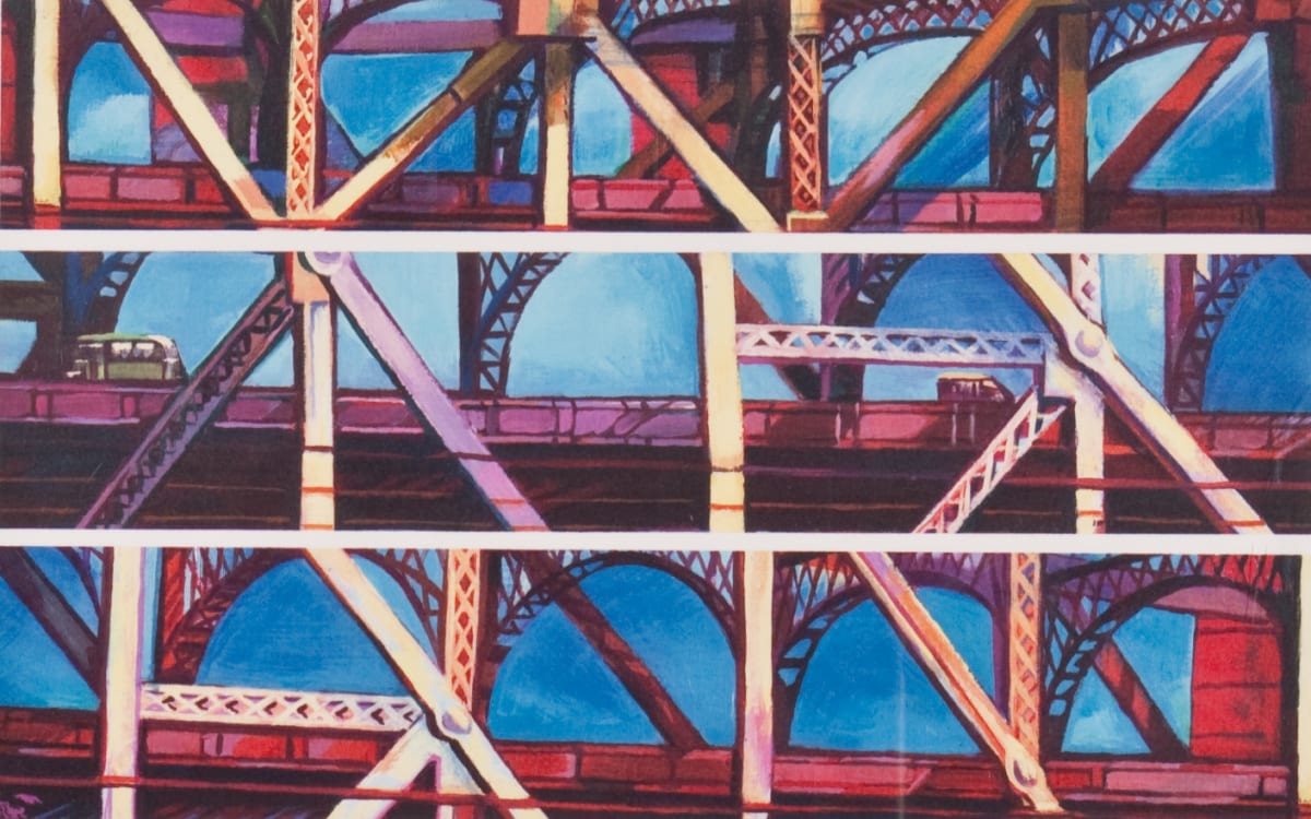 Bridgescape 3 by Phyllis Seltzer, Image 1.