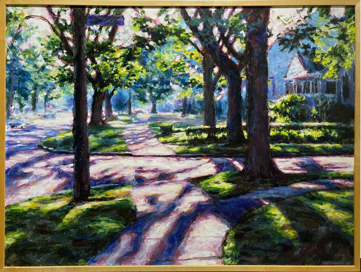 Enlivening Light of Summer Day by Eddie Mitchell 