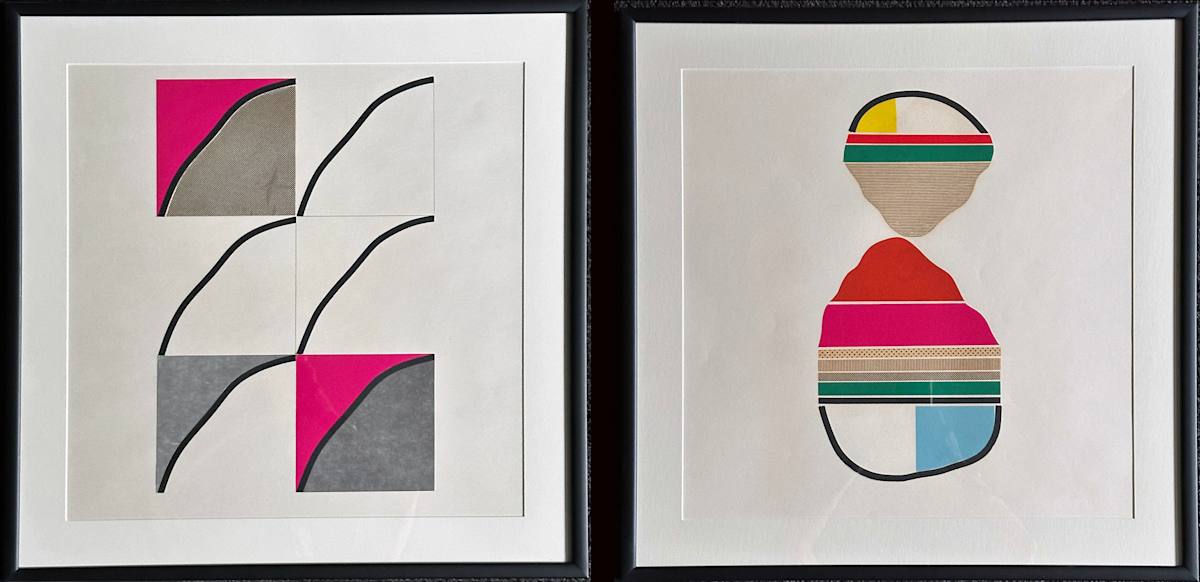 Untitled (two pieces; A & B) by Robert Fatica 1, Image 1.