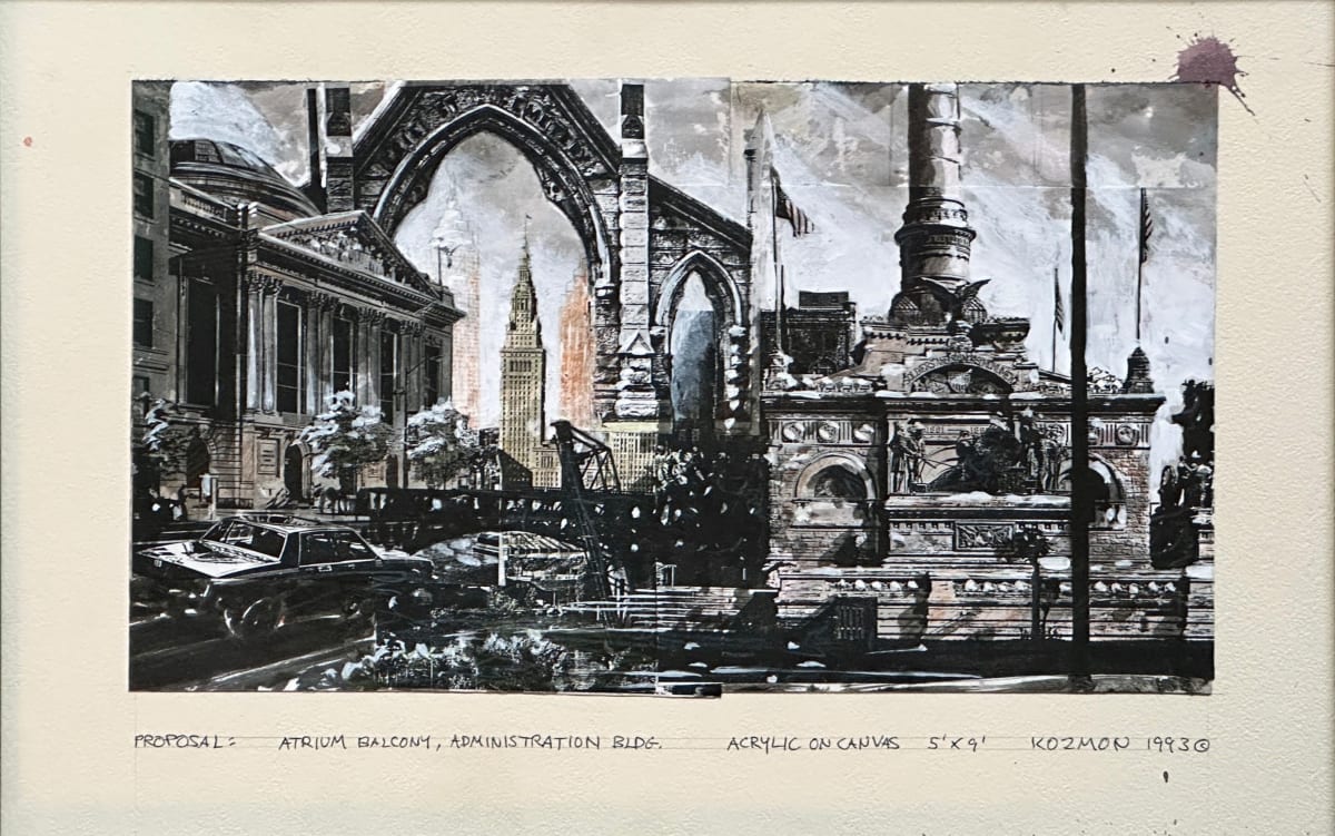 Study Collage - Public Square by George Kozmon, Image 2.