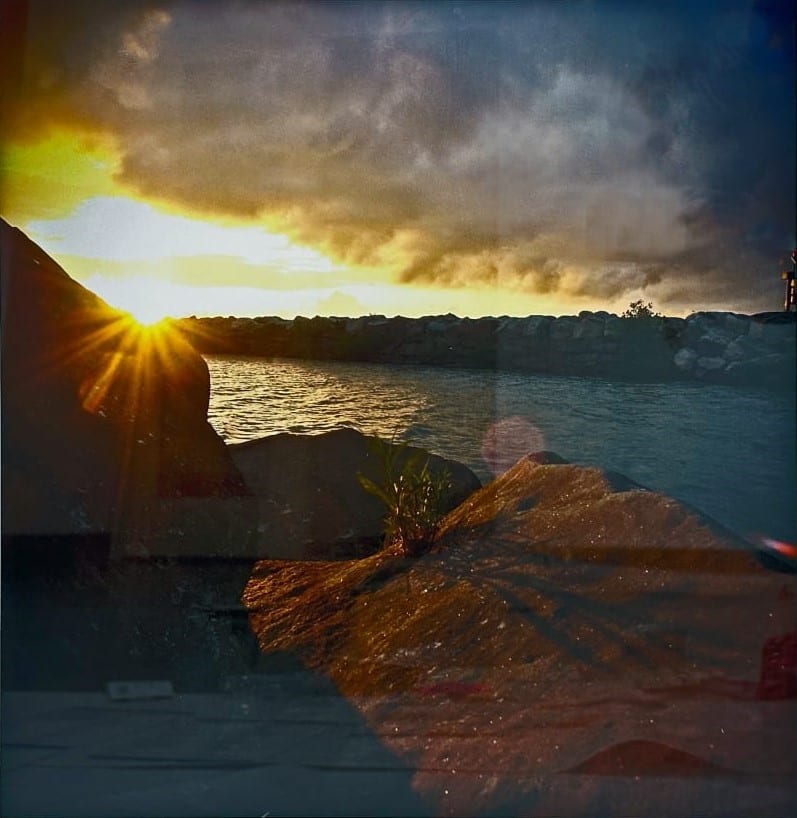 Sunset at Breakwall, 2012 by Michael Loderstedt, Image 2.