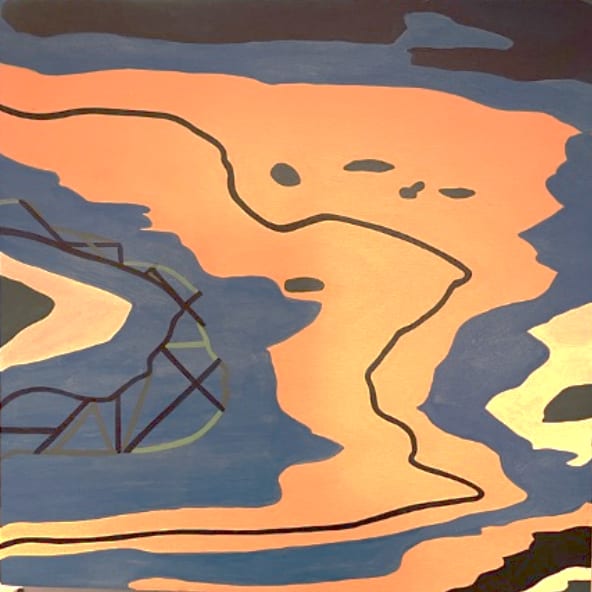 Blue Mass Study by Paula Izydorek, Image 1.