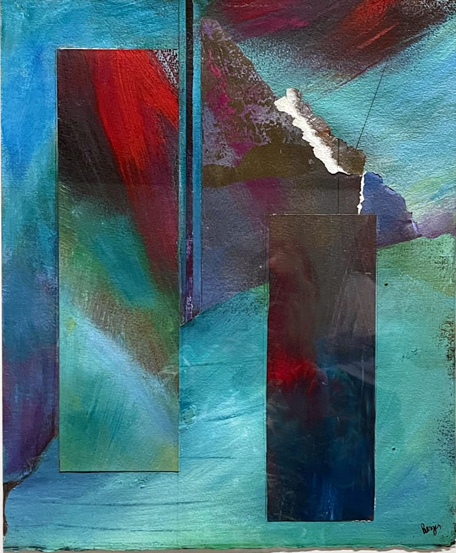 Illusionary Landscape #54 by . Berger  Image: Silent Auction - Opening Bid: $200