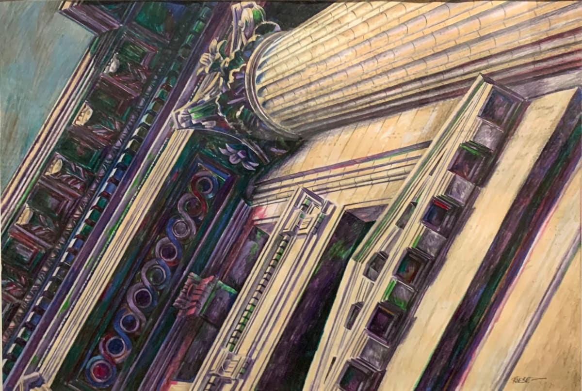 Prescott Ball Turbin Building #94 by Tom Roese  Image: Silent Auction - Opening Bid: $300