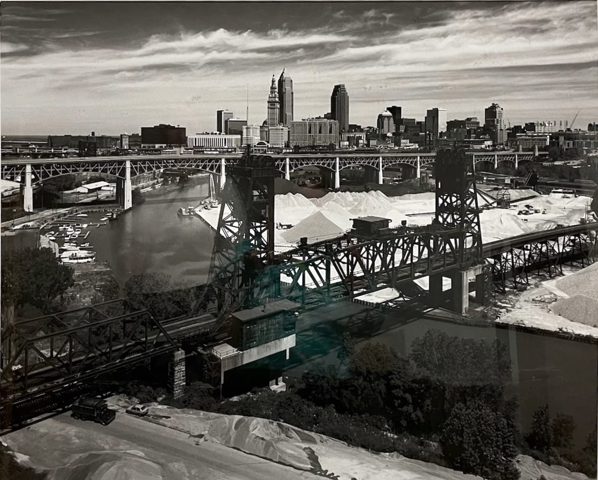 Flats and Skyline by Jennie Jones  Image: LIVE AUCTION - Opening Bid: $1000
