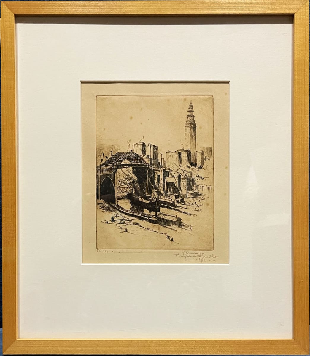 Cleveland - Drawn for the Guardian Trust Co. by . Pence  Image: Silent Auction - Opening Bid: $50
