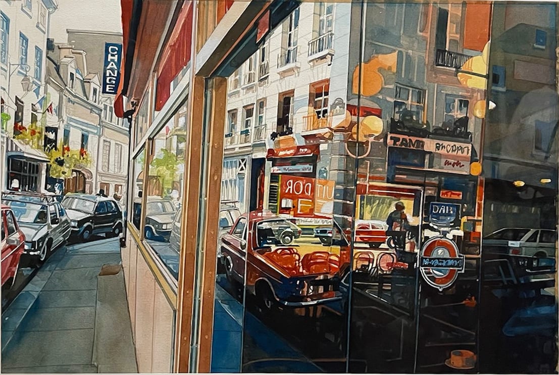Paris #9 by Bruce McCombs  Image: Silent Auction - Opening Bid: $300