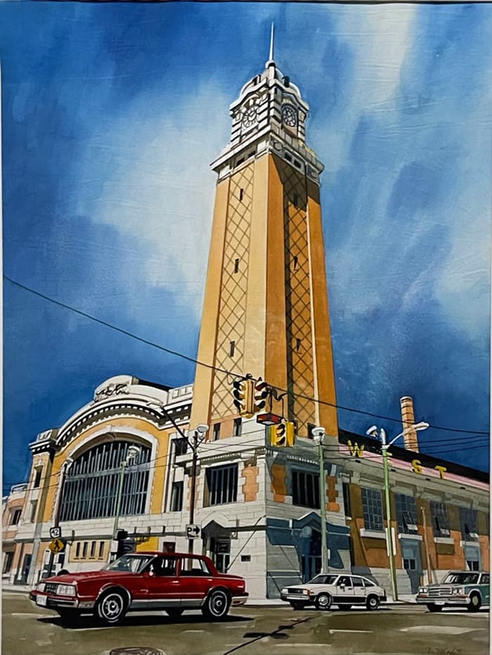 West Side Market by Bruce McCombs  Image: Silent Auction - Opening Bid: $300