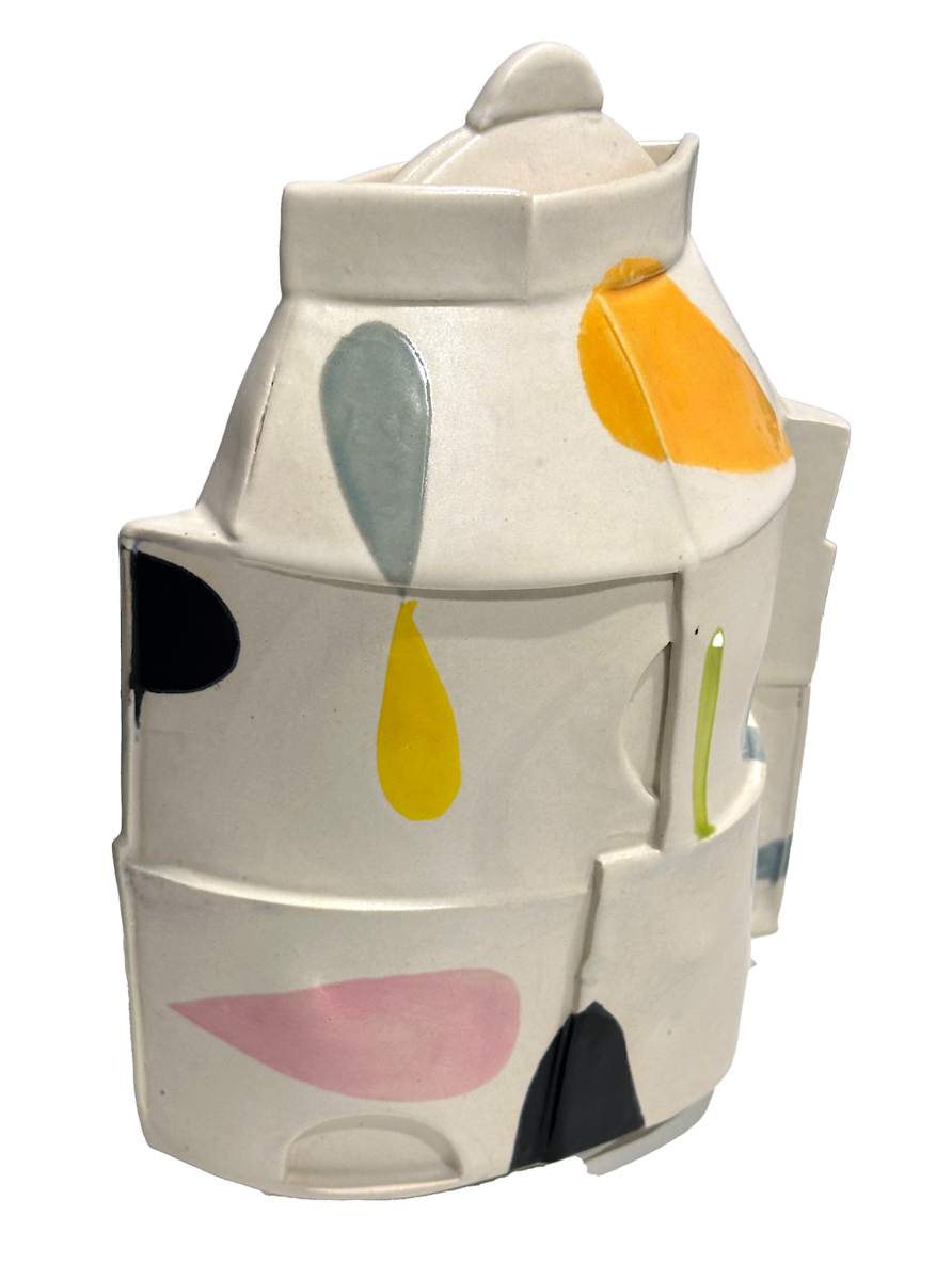 Covered Jar by Judith Salomon 