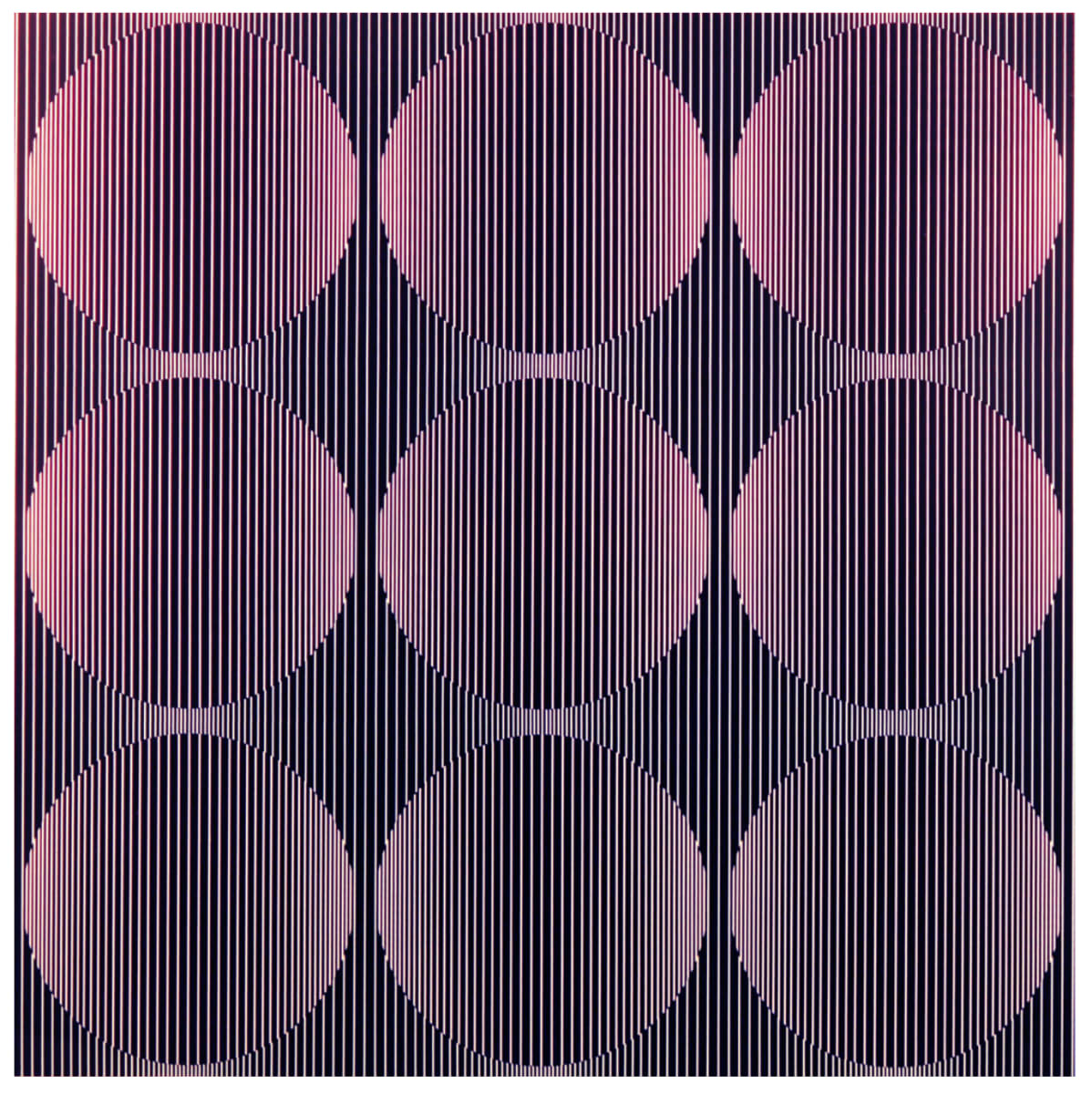 Early Solar by Julian Stanczak, Image 1.