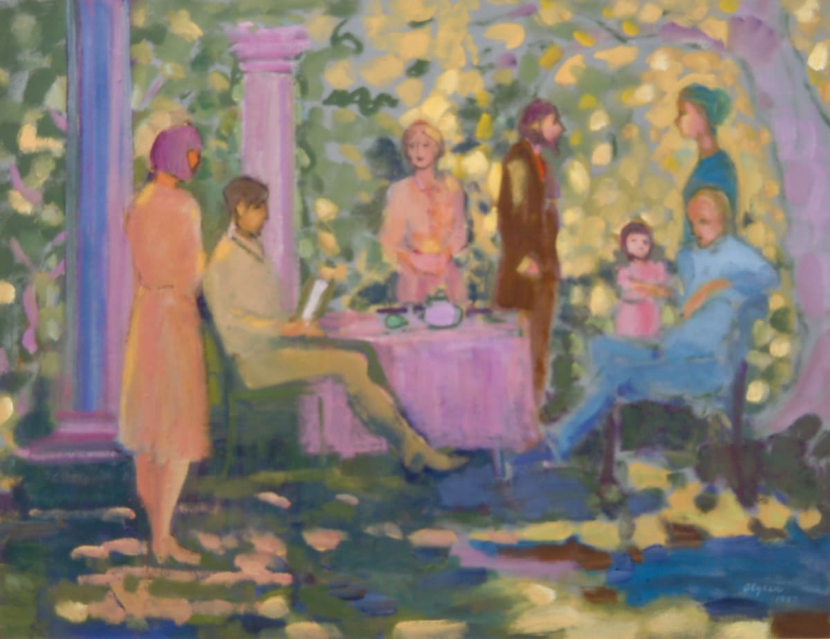 Bloomsbury Tea Time by Algesa O'Sickey, Image 1.