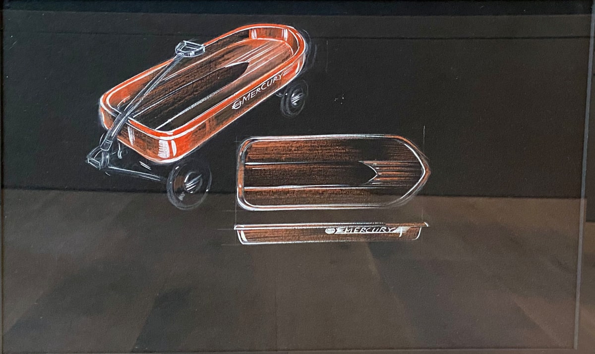 Wagon Design by Viktor Schreckengost, Image 1.