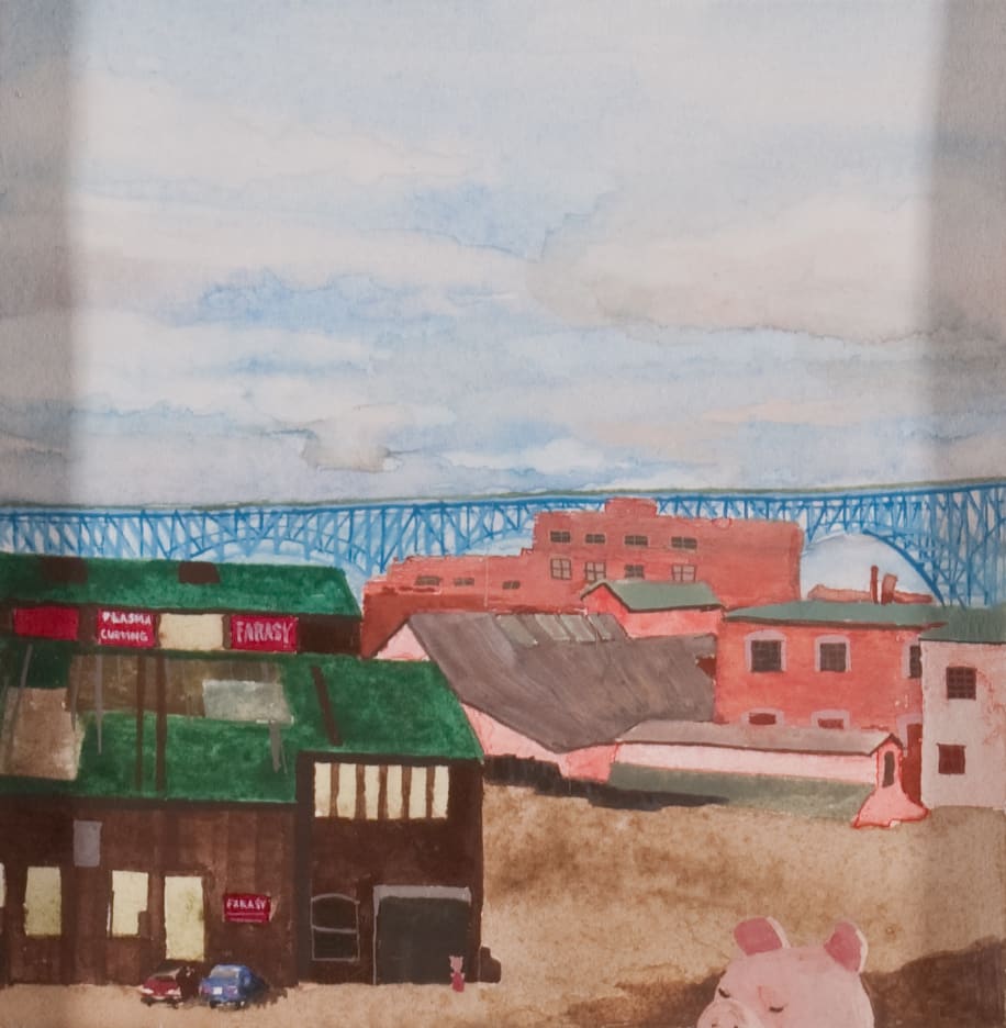 View from the Train #4 by Amy Casey 