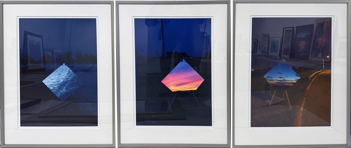 Sunsets, 2018; 3 photos by Lauren Yeager, Image 1.