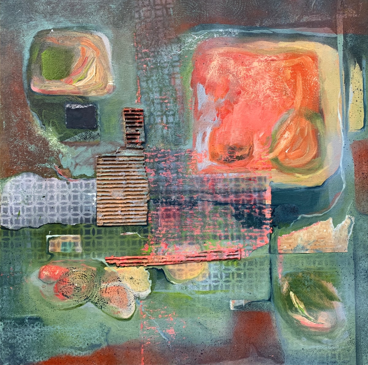 Kosha III  Image: Kosha III, 24x24, Mixed Media on Canvas