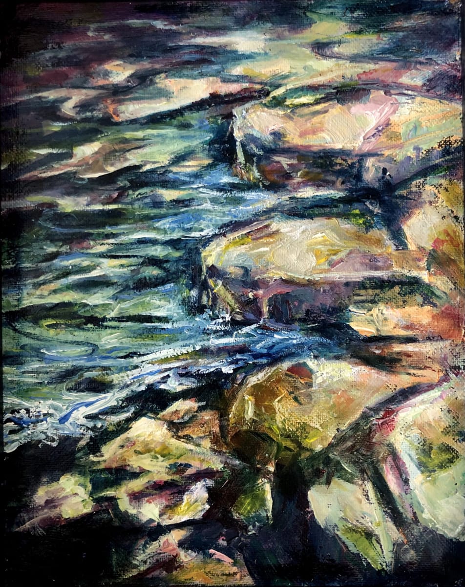 The Flow of Life  Image: Over pebbles, rocks and boulders...this river has the power to wash away your troubles. Let it flow.