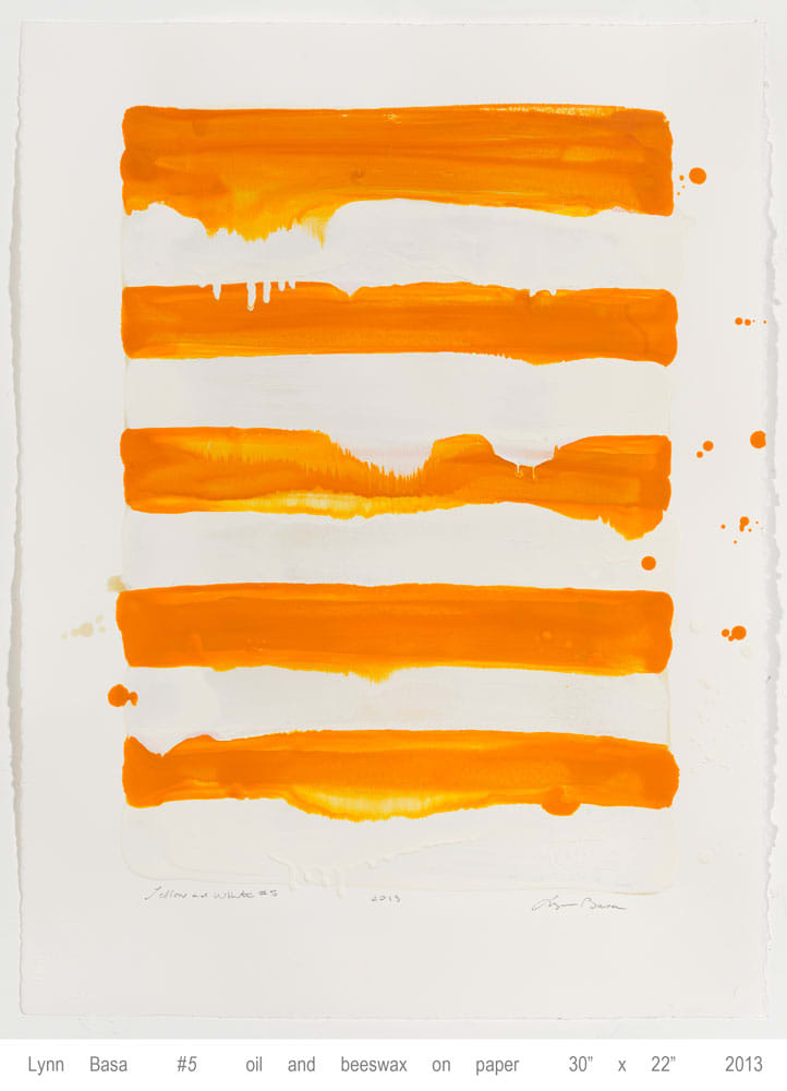 Yellow and White #5 by Lynn Basa 