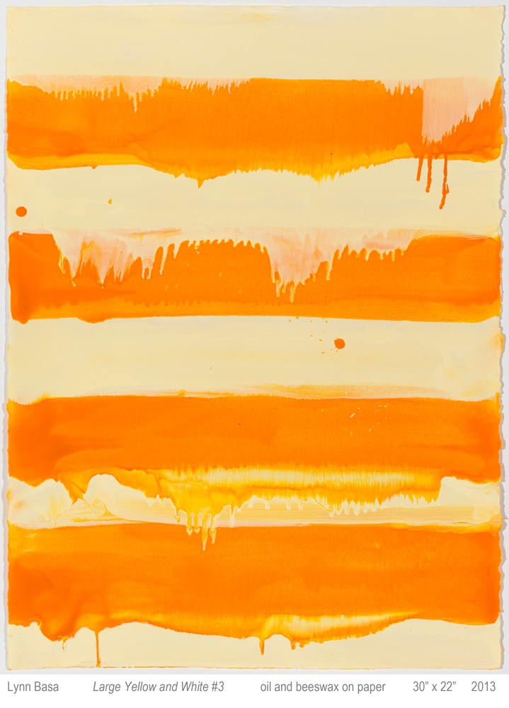 Large Yellow and White #3 by Lynn Basa 