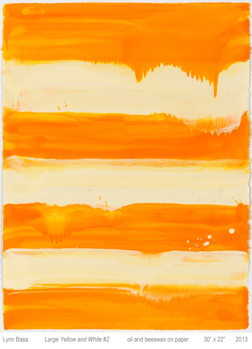 Large Yellow and White #2 by Lynn Basa 