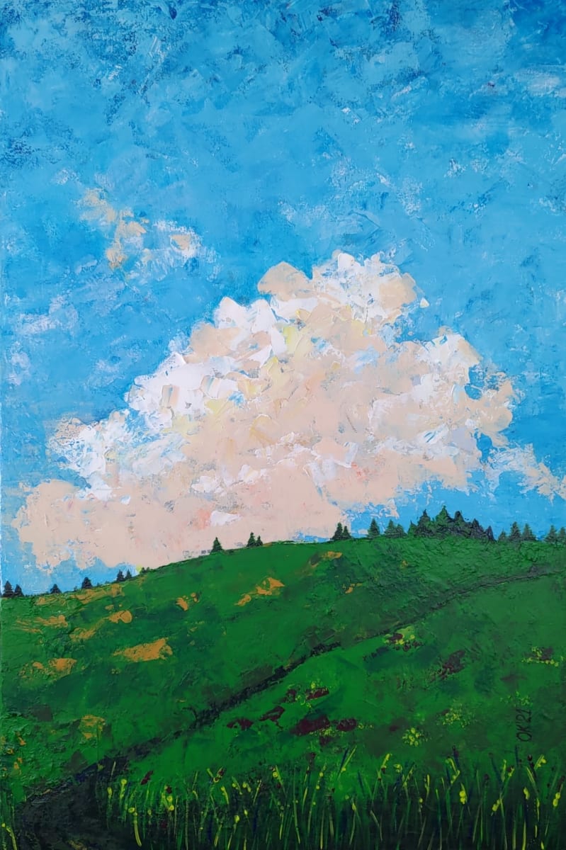 The Carpathians summer by Olena KVIT 