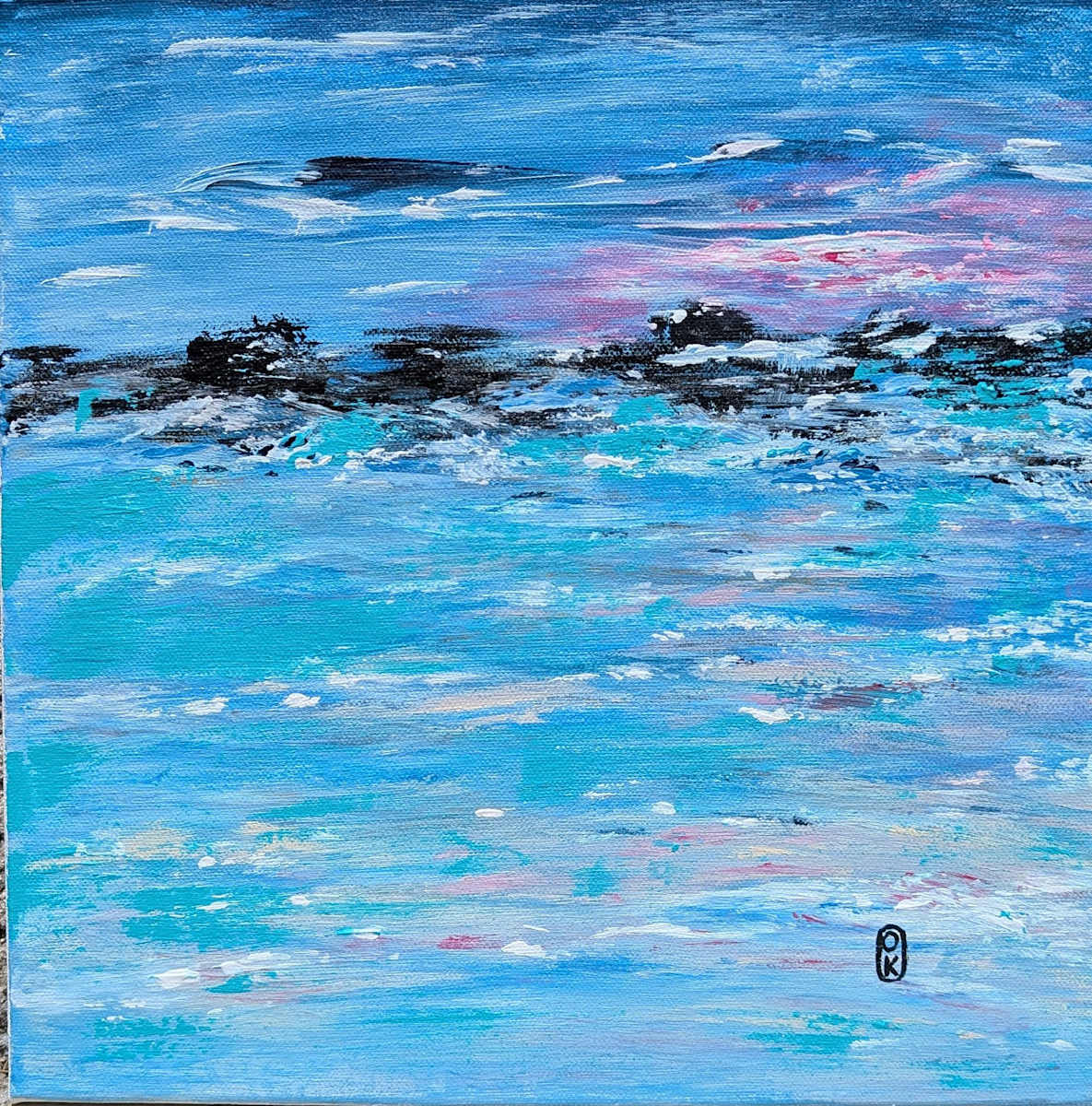 Matin frais, 30x30 by Olena Kvit 