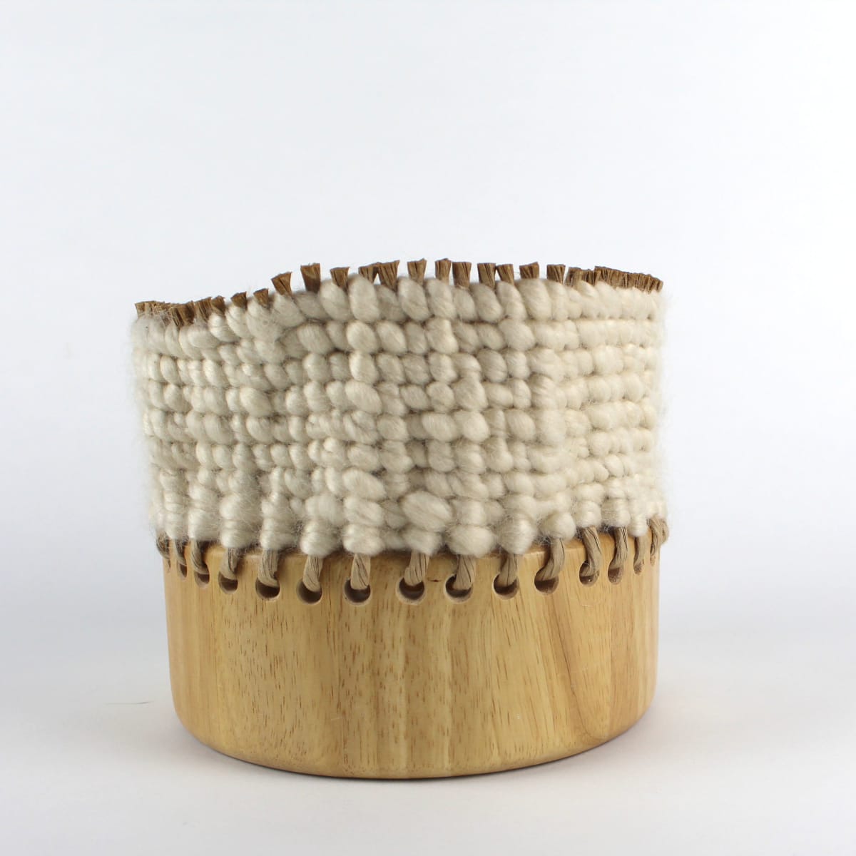 Woven Wood Vessel 1 by Essa Baird 