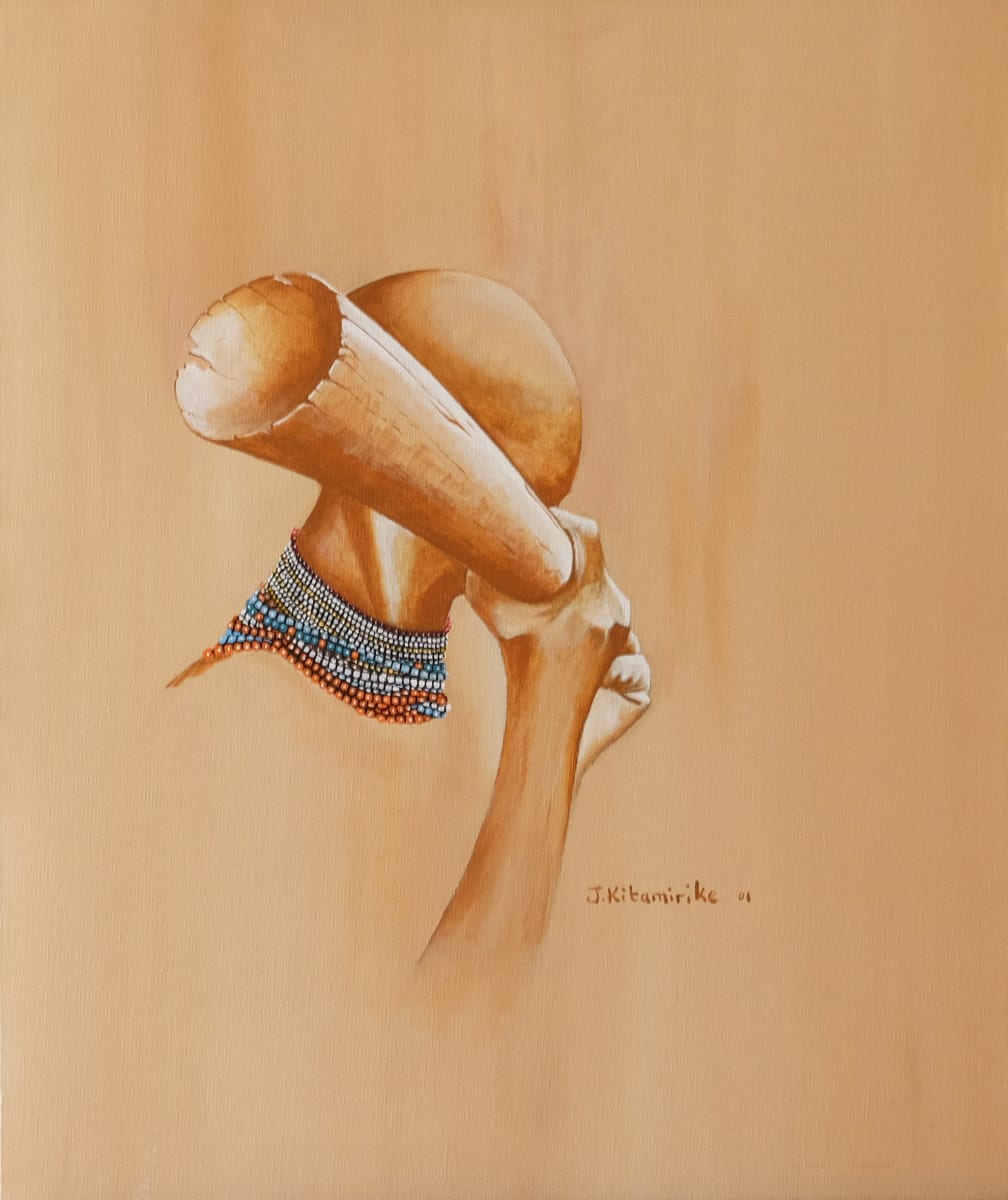 Horn Blower by OTYO Art Collection  Image: African horn blower