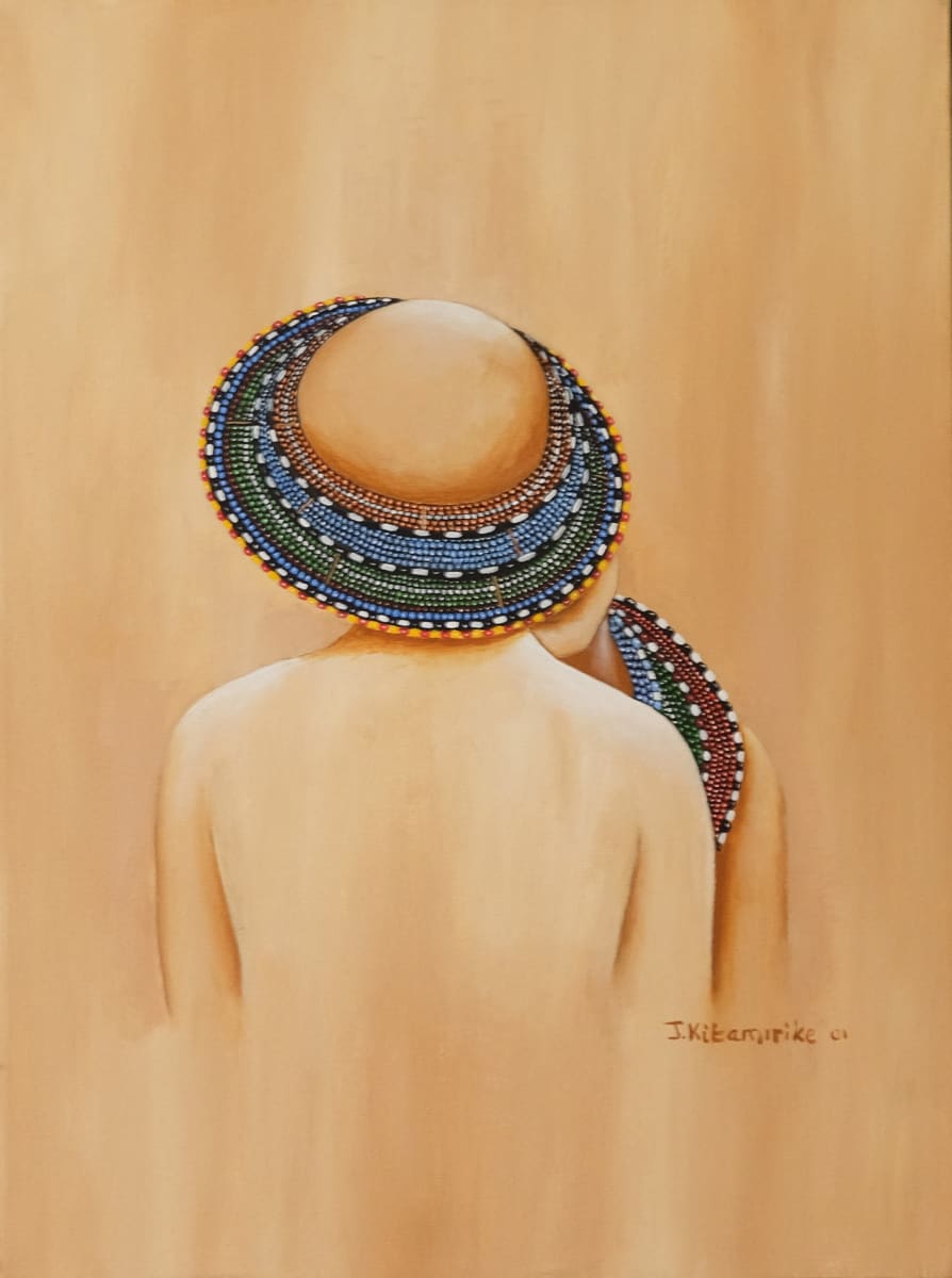 Adornment by OTYO Art Collection  Image: Traditional African beadwork on a hat