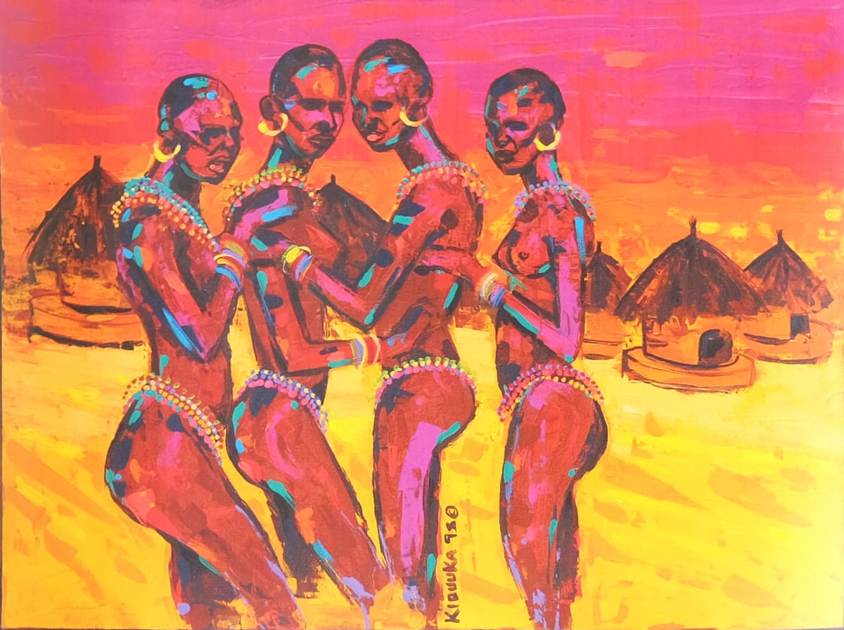 Pure Innocence by OTYO Art Collection  Image: African women.