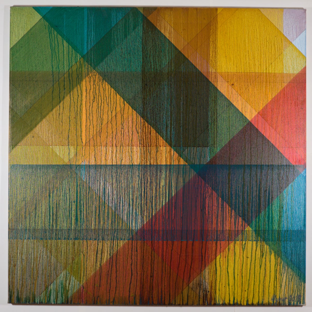 Olía 16 rendur 120x120 II N°5 by Hlynur Helgason 