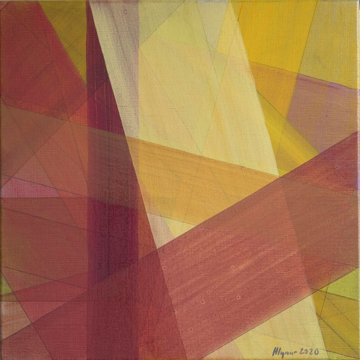 Olía 16 rendur 60×60 II N°8 by Hlynur Helgason 