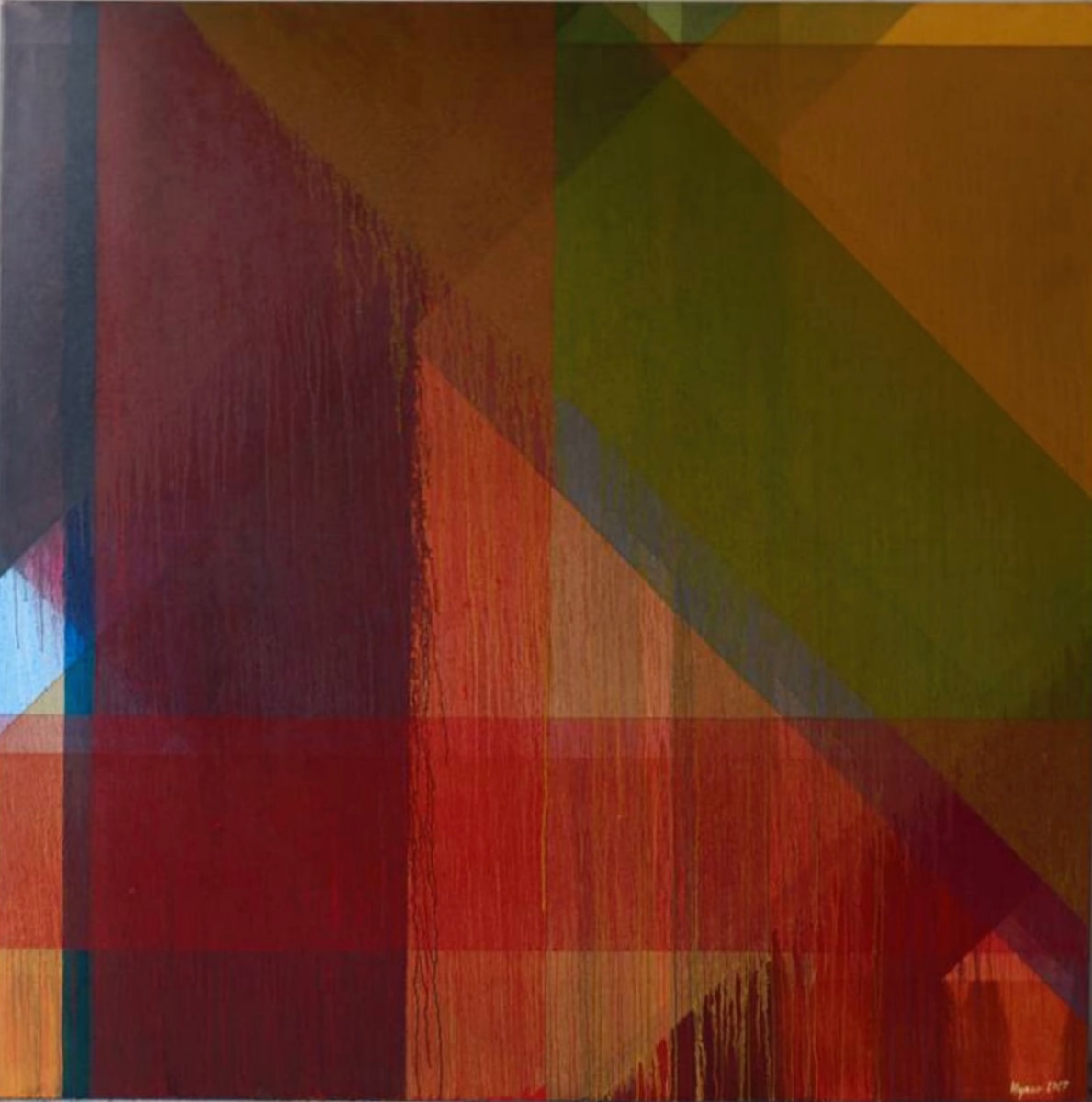 Olía 16 rendur 200×200 N°2 by Hlynur Helgason 