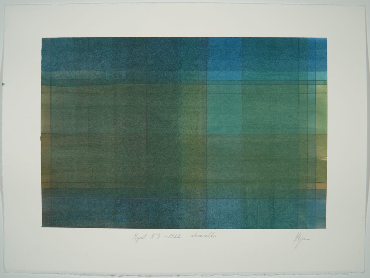 Mynd N°8 – 2022 akvarella 