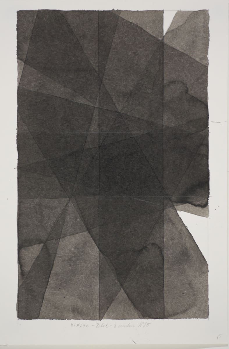 Blek 8 rendur 20x32 N°15 by Hlynur Helgason  Image: 8 / blek og blýantur/ink and pencil 20x32cm N°15 2018