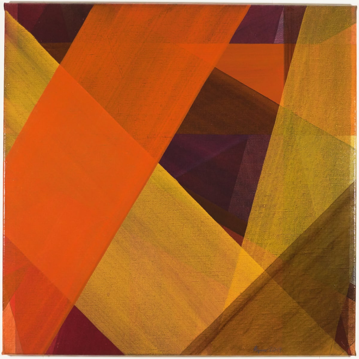 Olía 16 rendur 80x80 II N°4 by Hlynur Helgason 