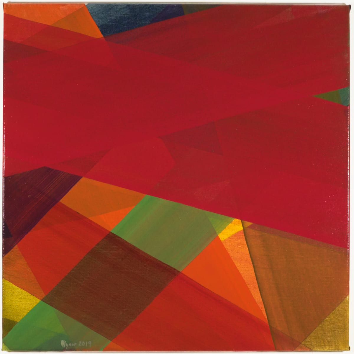 Olía 16 rendur 80x80 II N°6 by Hlynur Helgason 