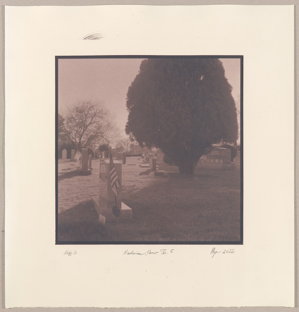 The Medicine Show V.5-2 by Hlynur Helgason  Image: The Medicine Show, Day 5: Hebrew Cemetery N°5.