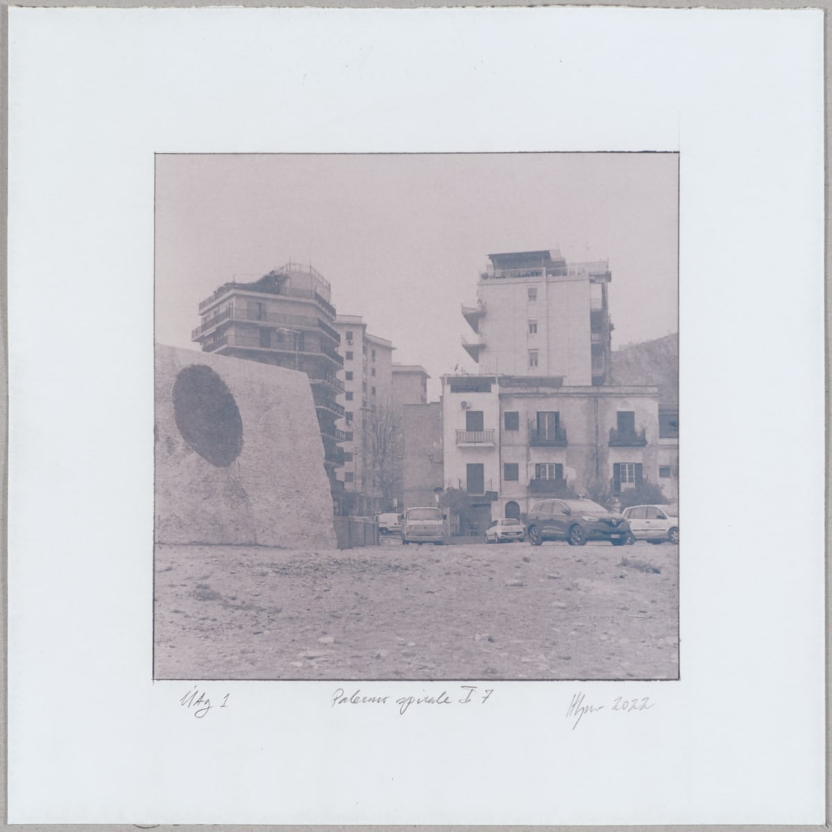 Palermo spirale, I.7 by Hlynur Helgason  Image: Palermo spirale, zona 1: Arenella N°7, útgáfa 1