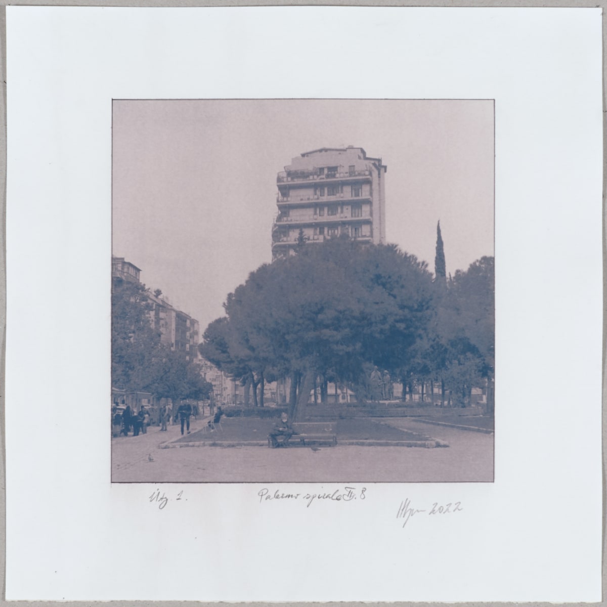 Palermo spirale, II.8 by Hlynur Helgason  Image: Palermo spirale, zona 2: Da Vinci N°8, útgáfa 1