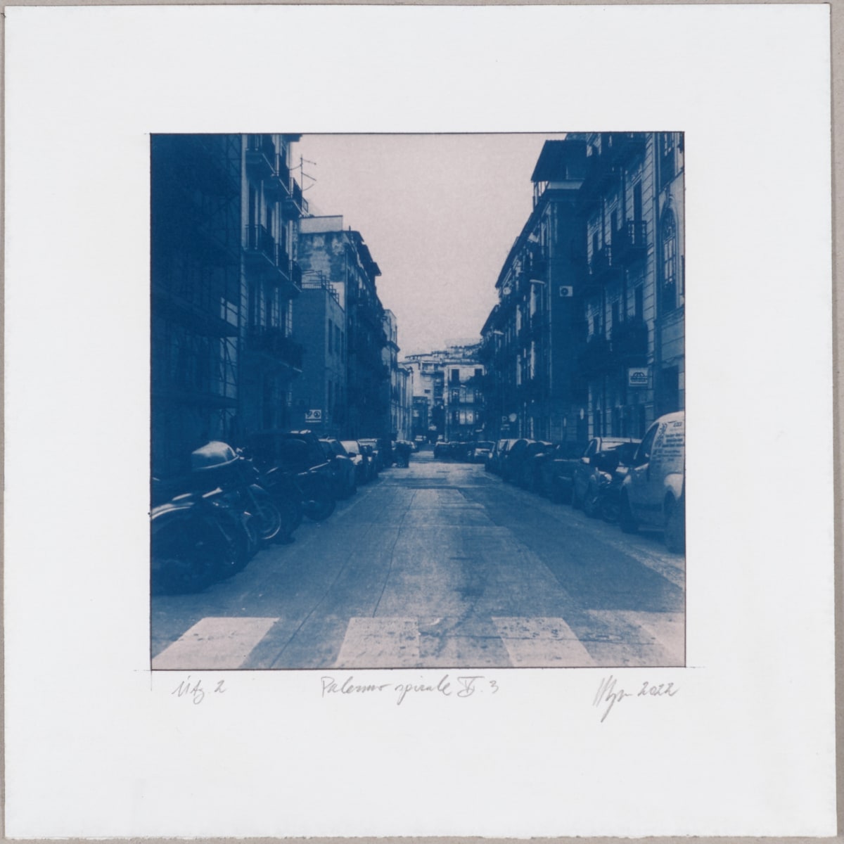 Palermo spirale, V.3-2 by Hlynur Helgason  Image: Palermo spirale, zona 5: Amari N°3, útgáfa 2