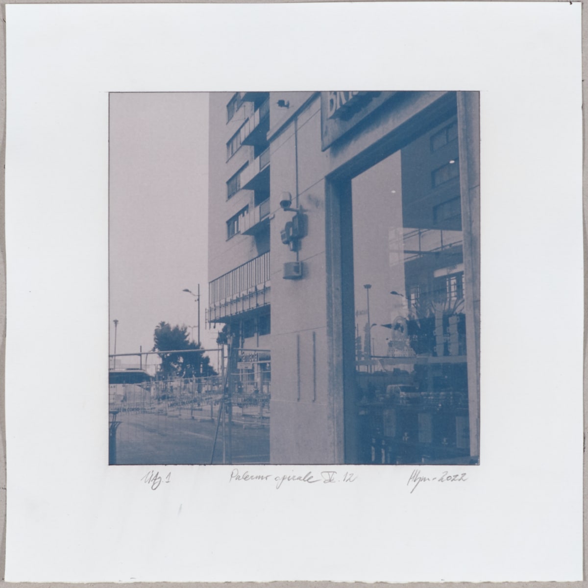 Palermo spirale, V.12 by Hlynur Helgason  Image: Palermo spirale, zona 5: Amari N°12, útgáfa 1