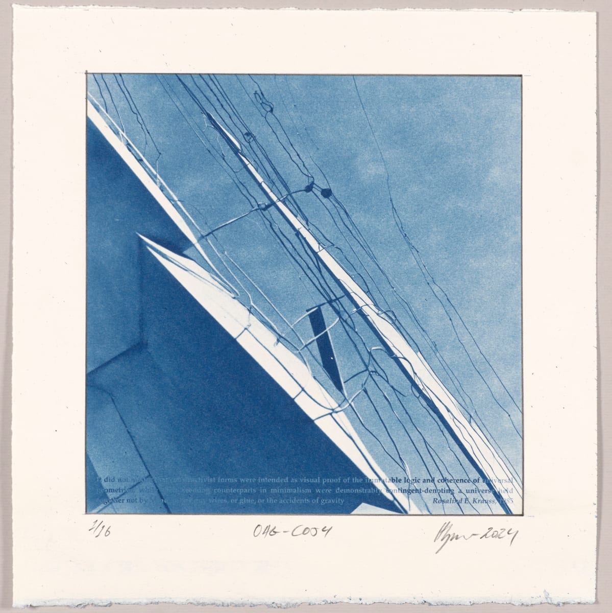 Originality of the avant-garde :  Sculpture in the Expanded Field – #C054 1/6 by Hlynur Helgason 