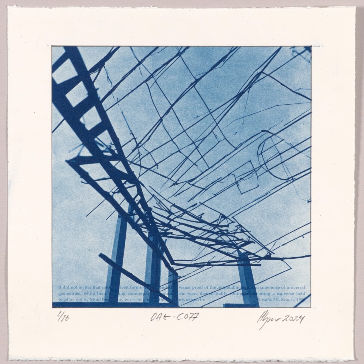 Originality of the avant-garde :  Sculpture in the Expanded Field – #C077 1/6 by Hlynur Helgason 