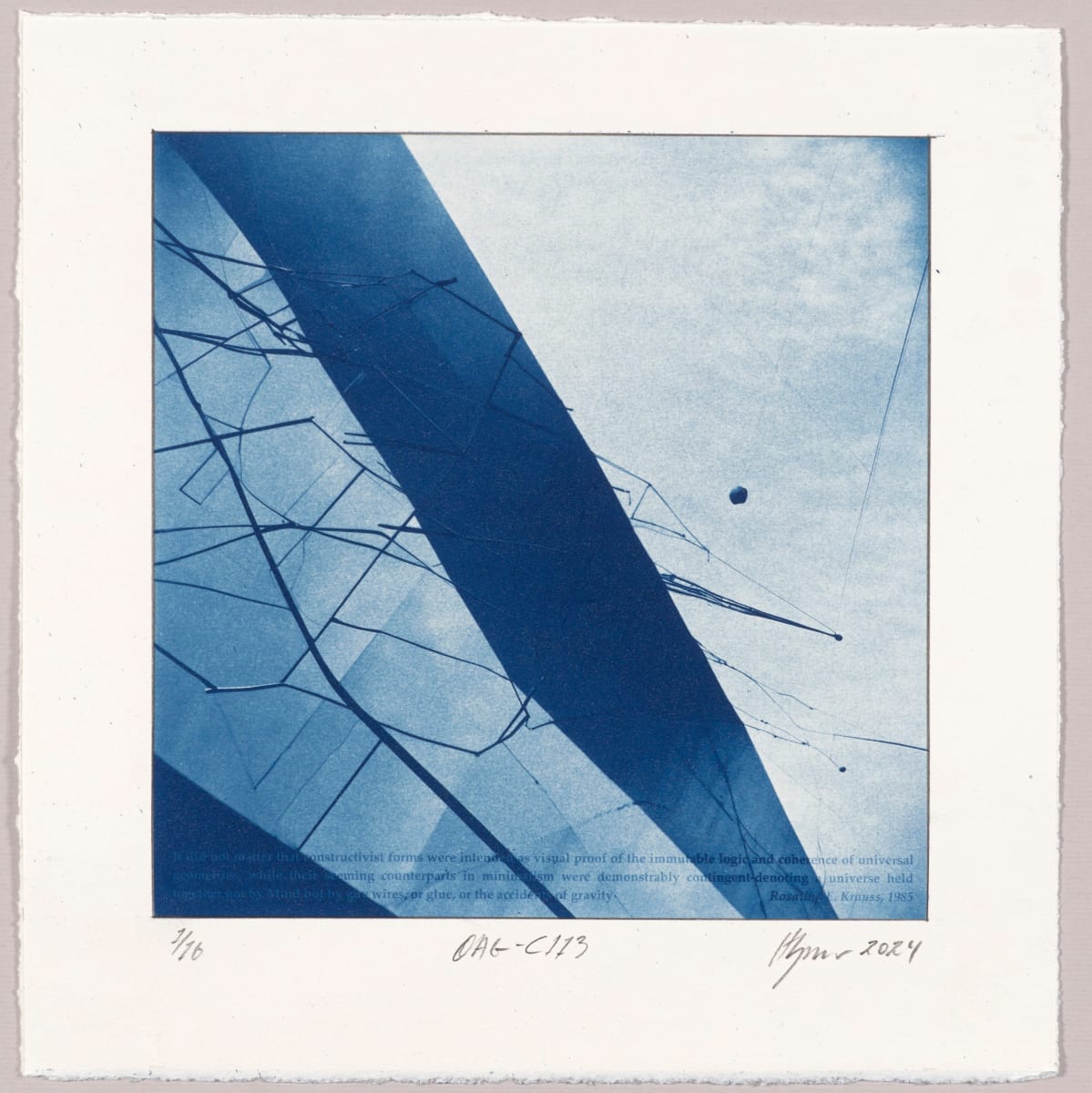 Originality of the avant-garde :  Sculpture in the Expanded Field – #C113 1/6 by Hlynur Helgason 