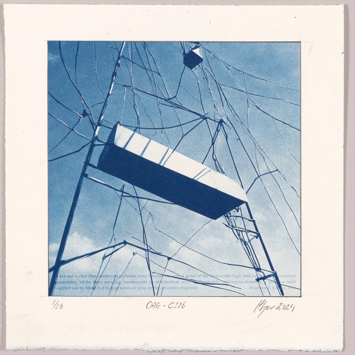 Originality of the avant-garde :  Sculpture in the Expanded Field – #C116 1/6 by Hlynur Helgason 